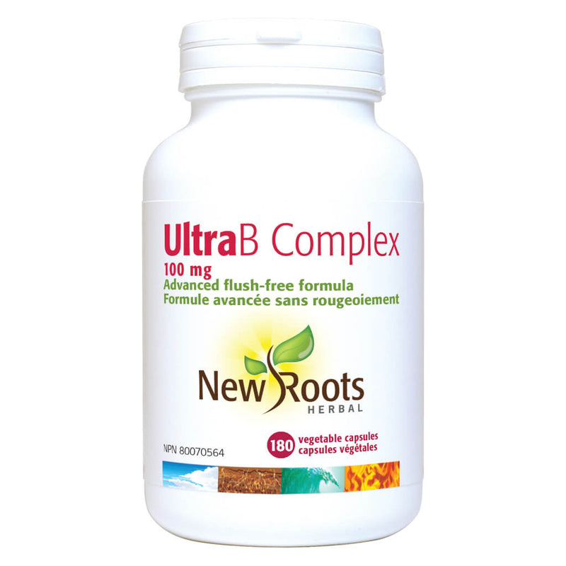 Bottle of Ultra B Complex 100 mg 180 Vegetable Capsules