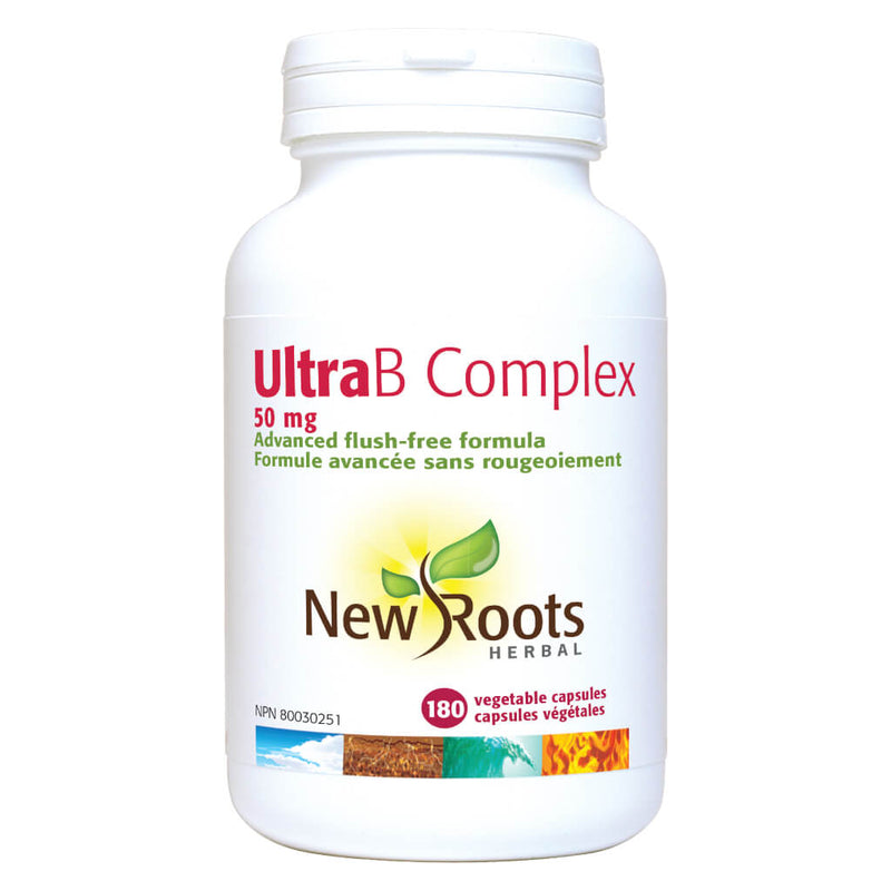 Bottle of Ultra B Complex 50 mg 180 Vegetable Capsules