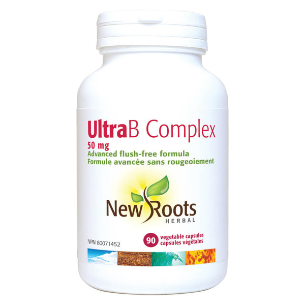 Bottle of Ultra B Complex 50 mg 90 Vegetable Capsules
