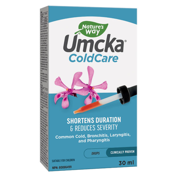 Box of Nature's Way Umcka® Cold Care Drops 30 Milliliters