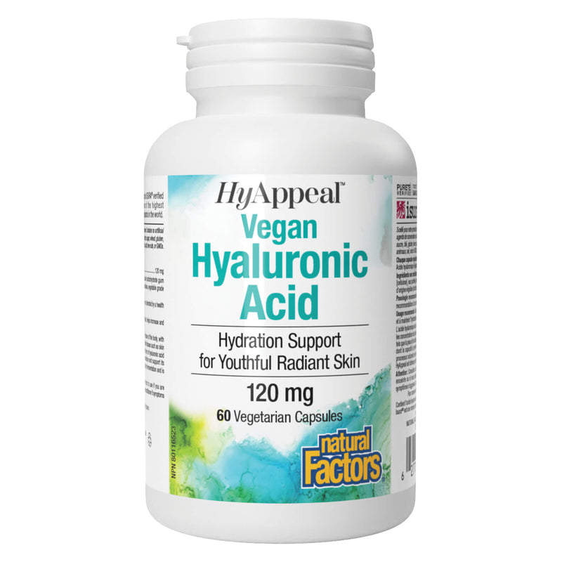 HyAppeal Vegan Hyaluronic Acid 120 mg