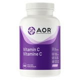Bottle of AOR Vitamin C 1000 mg 100 Vegi-Caps