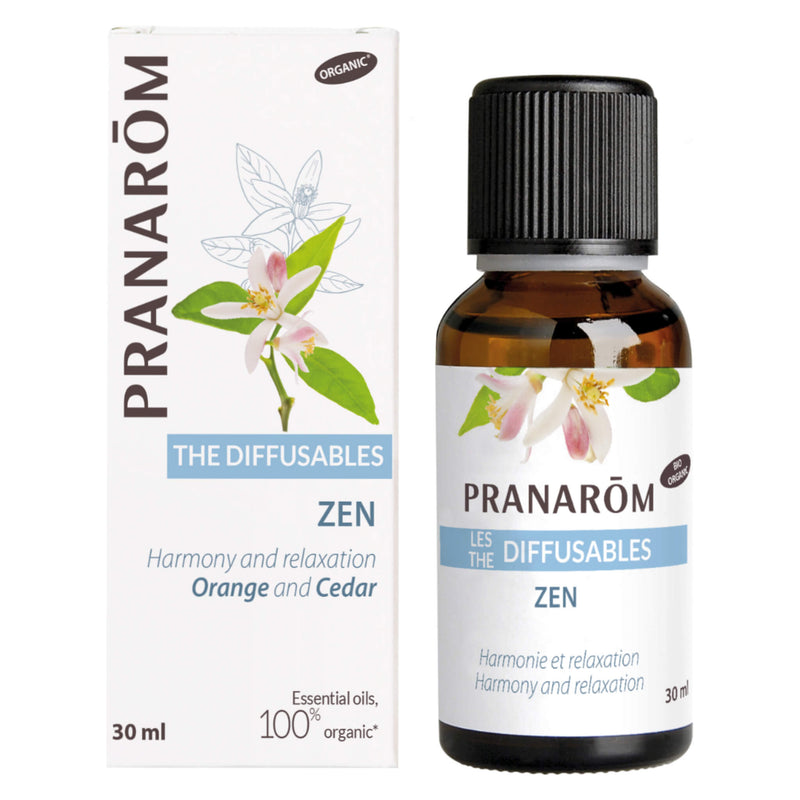 Pranarom - Zen Diffusable Essential Oil 30 Milliliters | Kolya Naturals, Canada