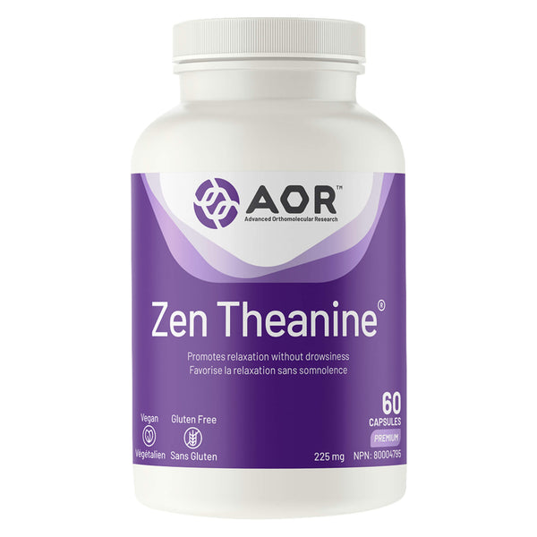 AOR ZenTheanine 225mg 60Capsules