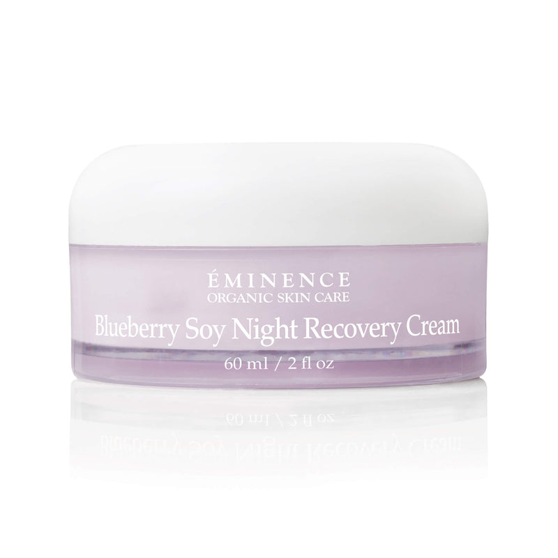 Tub of Eminence Blueberry Soy Night Recovery Cream 60 mL