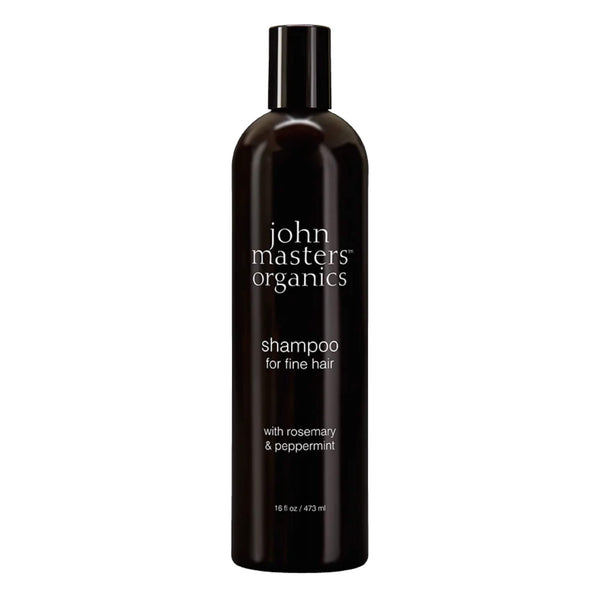 Bottle of John Masters Rosemary & Peppermint Shampoo For Fine Hair 473 mL