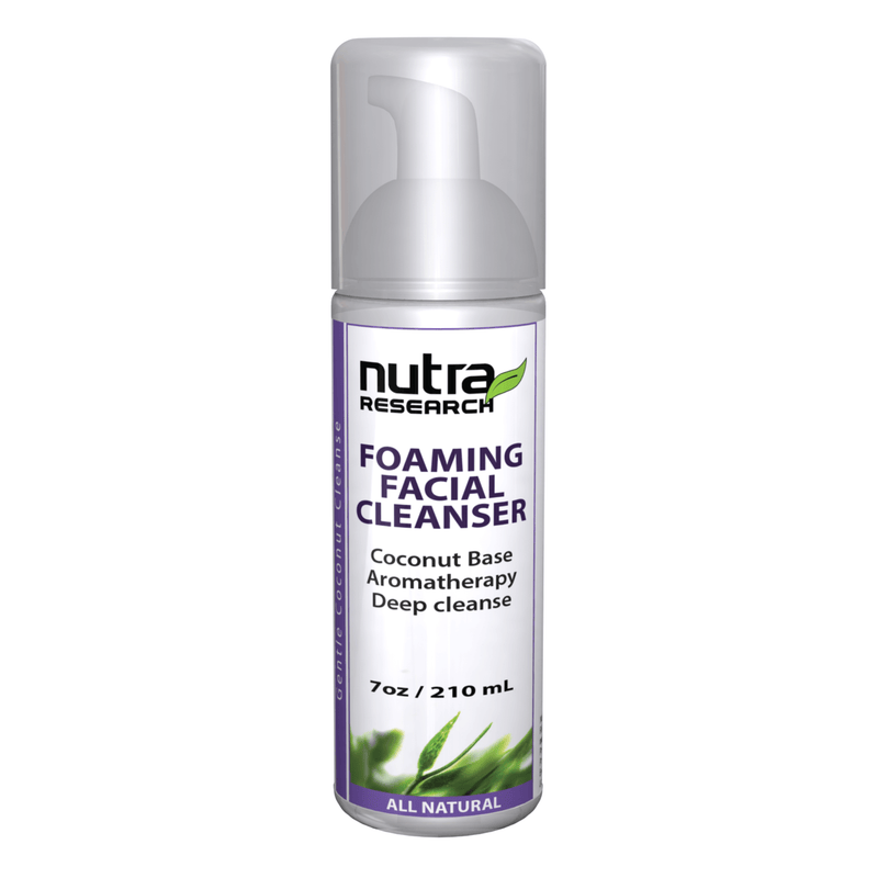 Bottle of Nutra Research Facial Cleansing Foamer 210ml