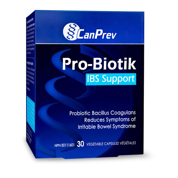 Box of CanPrev Pro-Biotik™ IBS Support 30 Vegetable Capsules