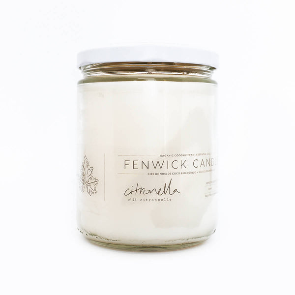 Jar of Fenwick Candles No. 13 - Citronella 13 oz