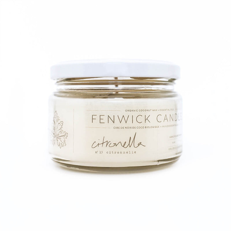 Jar of Fenwick Candles No. 13 - Citronella 6.5 oz