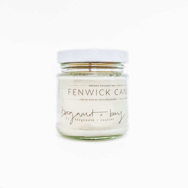 Jar of Fenwick Candles No. 2 - Bergamot + Bay 2.5 oz
