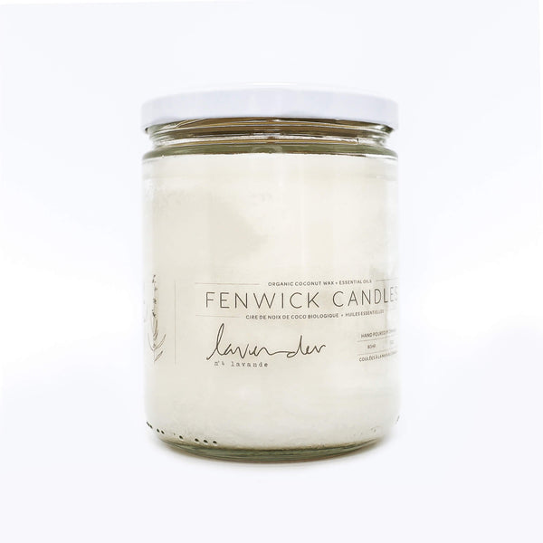 Jar of Fenwick Candles No. 4 - Lavender 13 oz