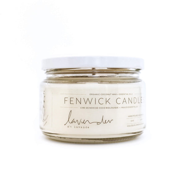 Jar of Fenwick Candles No. 4 - Lavender 6.5 oz
