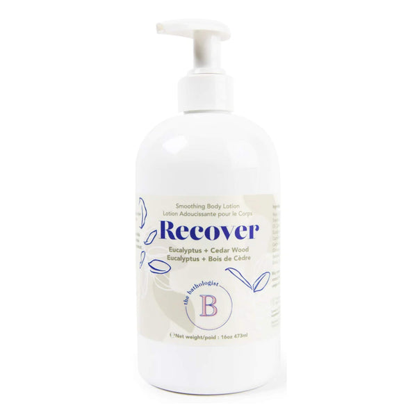 Bottle of Bathologist Recover Smoothing Body Lotion 473mL
