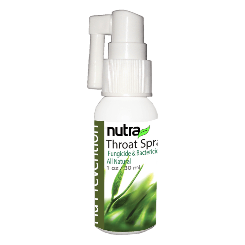 Spray Bottle of Nutra Research Throat & Gum 1 oz