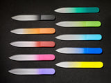 Burton Spa Crystal Mini Nail Files - Rainbow