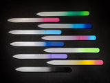 Burton Spa Crystal Regular Size Nail Files - Rainbow